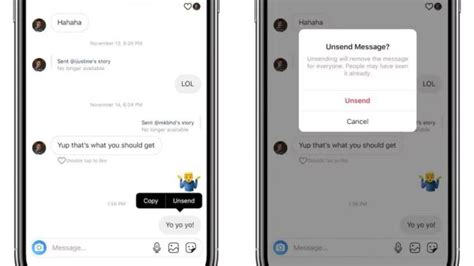 Here S How You Can Unsend An Instagram Message