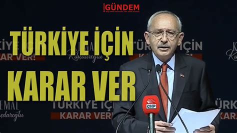 Türkiye İçin Karar Ver YouTube