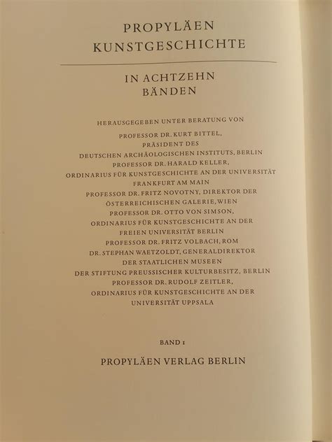 Propyläen Kunstgeschichte in 18 Bänden Konvolut 15 Bände Band 4 5