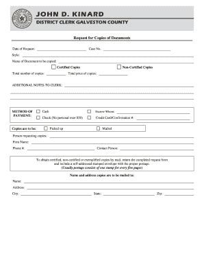 Fillable Online Request For Copies Of Documents Fax Email Print Pdffiller