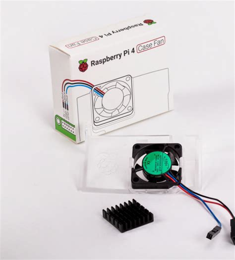 Official Raspberry Pi 4 Case Fan And Heatsink