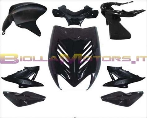 Set Carene Tun R Aerox Nitro Pezzi Nero Cgn Yamaha Ae