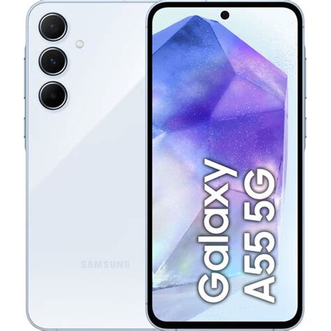 SAMSUNG Galaxy A55 5G 8 256GB 6 6 120Hz Niebieski SM A556 Smartfon