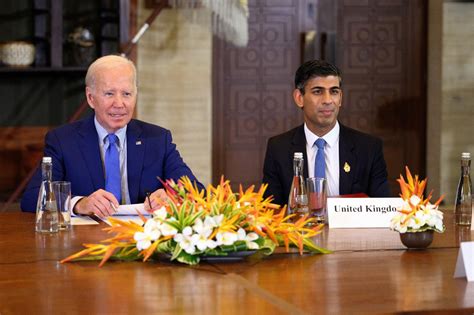 Joe Biden Se Reunir Con Rishi Sunak El Economista