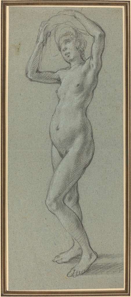 Study Of A Female Nude PICRYL Public Domain Media Search Engine