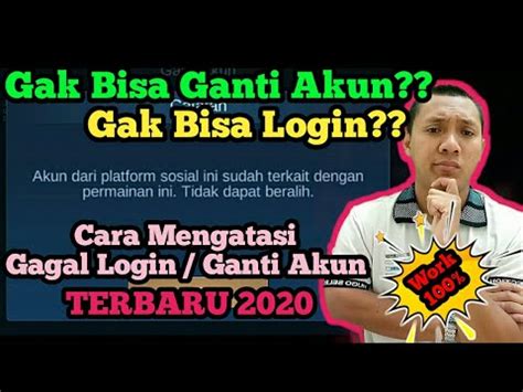 Cara Mengatasi Tidak Bisa Ganti Akun Akun Dari Platform Sosial Ini