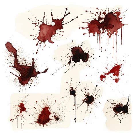 Premium Ai Image Colorful Splat On White Background With Grunge Elements