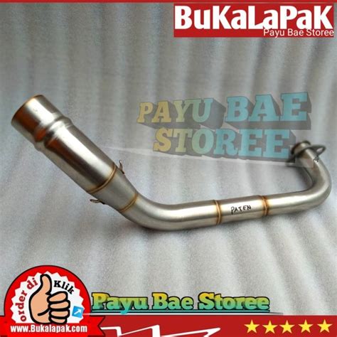 Jual Pipa Leher Knalpot Nmax Old Bending Non Sambungan Header