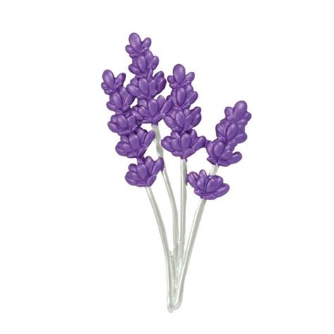 Lavender Purple Enamel Silver Tone Flower Brooch