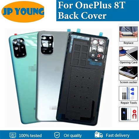 New Housing Glass For Oneplus T Battery Cover Rear Housing Cover For