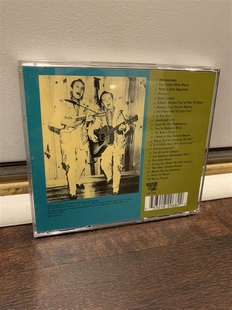 Louvin Brothers When I Stop Dreaming The Best Of Cd Razor Tie