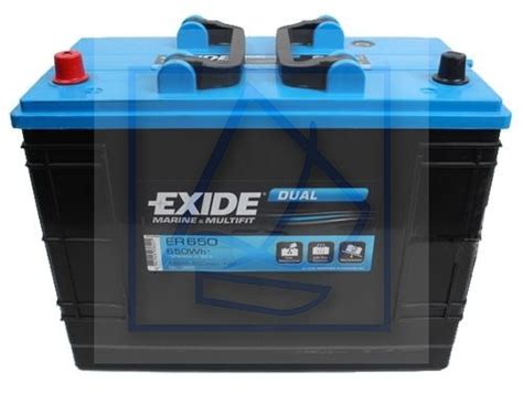 Akumulator Exide Dual Er V Ah Motorowki Pl