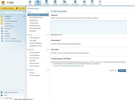 E Mail Signatur In Outlook Gmail Gmx Web De Yahoo Erstellen Ionos At