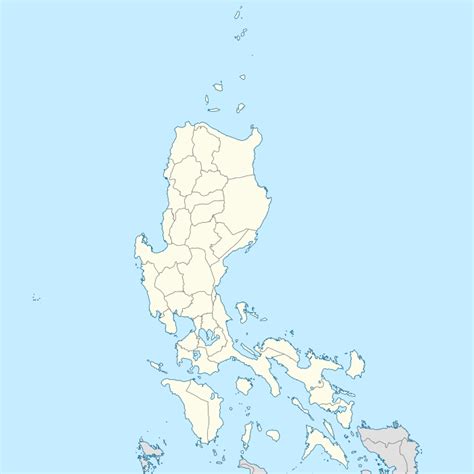 Philippine Map Luzon Provinces