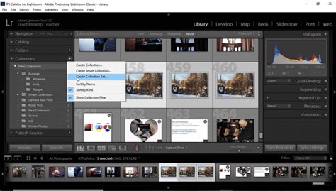 Create A Collection Set In Lightroom Classic Cc Instructions