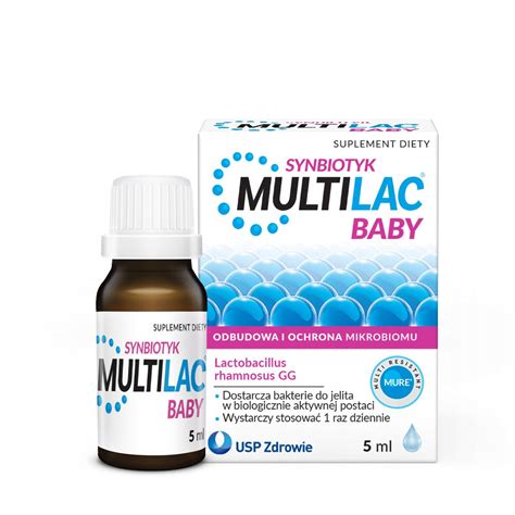 Multilac Baby Synbiotyk Dla Dzieci Krople Ml Allegro Pl