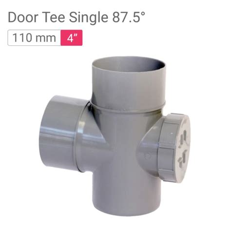 Star Swr Drainage Door Tee Single 87 5° 110mm 4inch Lw P Mykit Buy Online Buy Star Tee Online