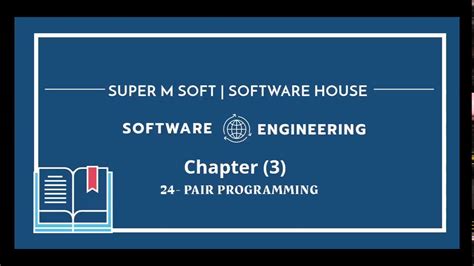 Software Engineering Chapter 3 L8 Pair Programming Youtube