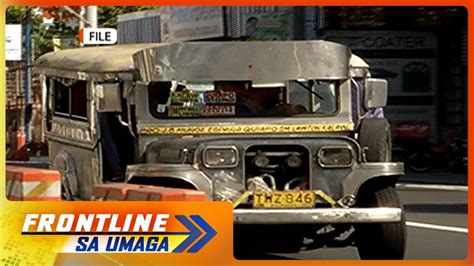 Pagpapalawig Ng Deadline Sa Pagbuo Ng Samahan Para Sa Puv Modernization