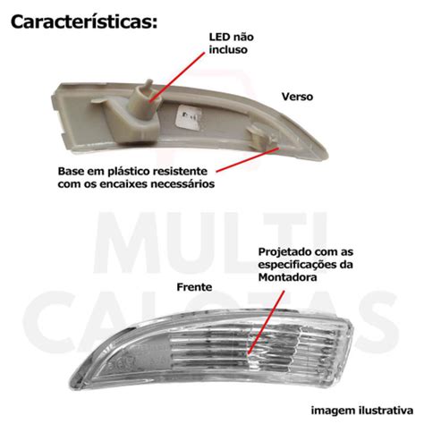 Pisca Seta Retrovisor Esq Ford New Fiesta A No Shoptime