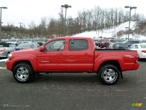 2007 Radiant Red Toyota Tacoma V6 Trd Sport Double Cab 4x4 26549520