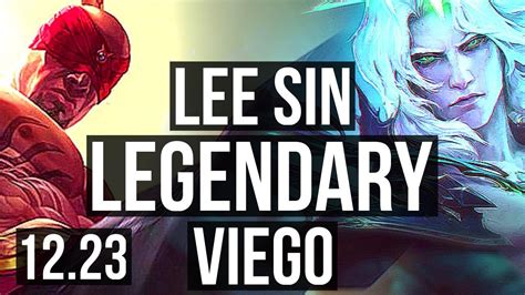 Lee Sin Vs Viego Jng 10 0 6 2 1m Mastery Legendary Euw Master