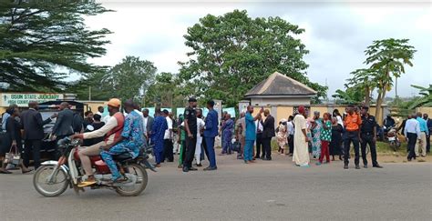 Osun Judiciary Workers Picket Chief Judge S Office Daily Post Nigeria