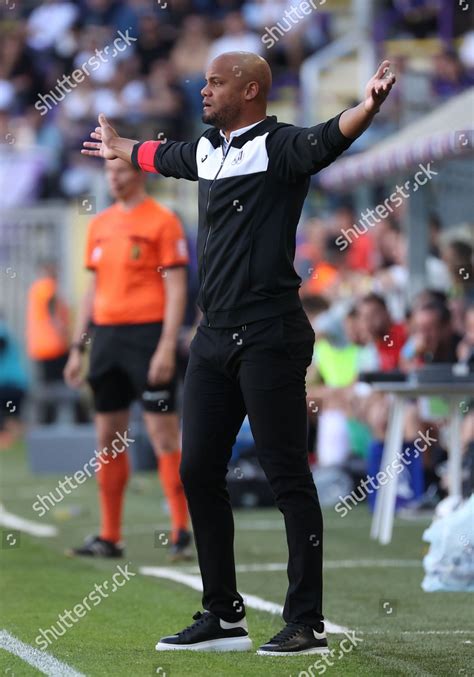 Anderlechts Head Coach Vincent Kompany Pictured Editorial Stock Photo ...