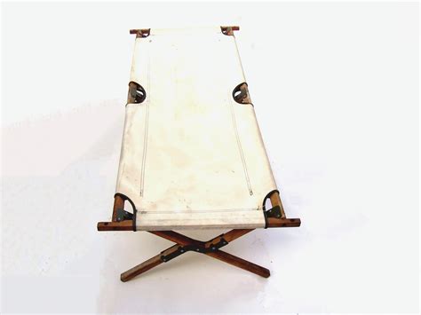 Reserved 4 S Vintage Army Cot 1960s Military Cots Beige Canvas Etsy