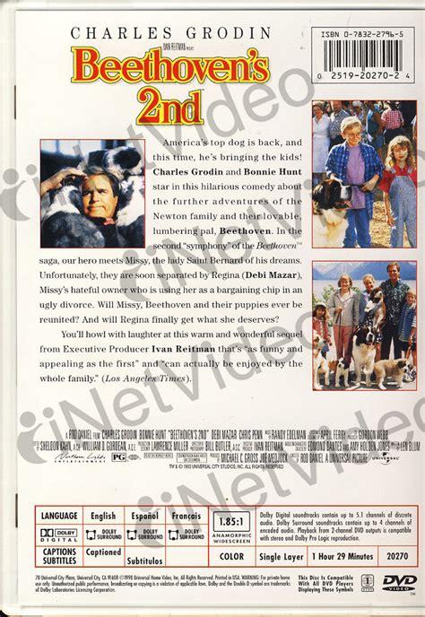 Beethovens 2nd On Dvd Movie