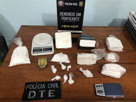 Dte Apreende 3 Quilos De Cocaína Em Casa Usada Como Laboratório De