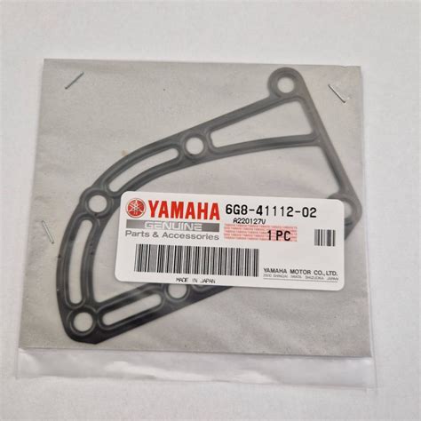 Yamaha 6G8411120200 Guarnizione Coperchio Scarico Interna 8 9 9 Hp