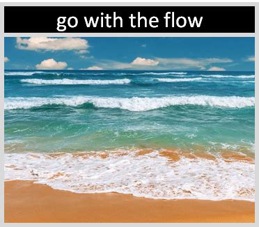 "To Go with the Flow" | Origin and Meaning