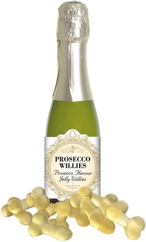 Prosecco Willies Snoep In De Vorm Van Een Penis Prosecco Smaak 120 Gram Bol