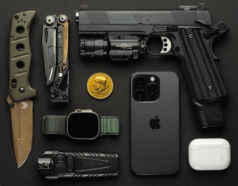 Edc Themed Flat Lay Photo I Took Scrolller