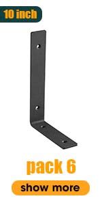 Amazon Batoda Shelf Brackets Inch With Lip For Diy Floating