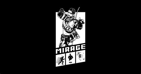 Mirage - Apex Legends - Sticker | TeePublic