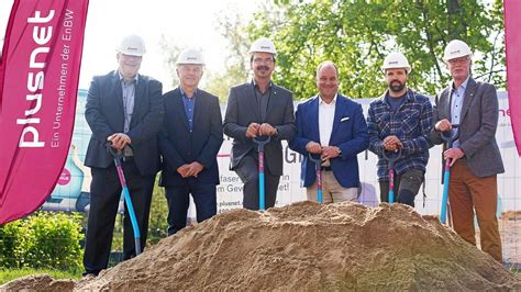 Spatenstich für Glasfaserausbau in Schwelmer Gewerbegebieten