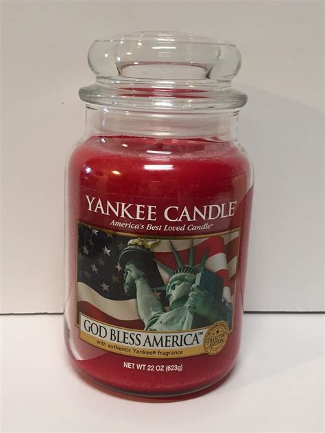 Amazon Yankee Candle God Bless America Scented Classic 22oz Large