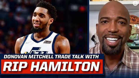 Rip Hamilton Gives TRADE GRADES For The Donovan Mitchell Trade CBS