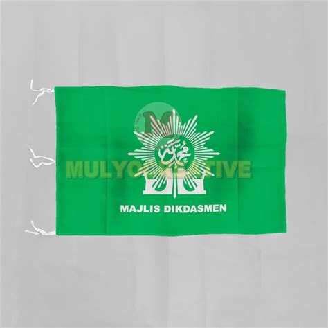 Bendera Dikdasmen Logo Majlis Dikdasmen Hijau Halus | pesan pin enamel ...