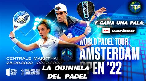 Cuadros Y Quiniela Wpt Amsterdam Open Acierta Y Gana Gratis