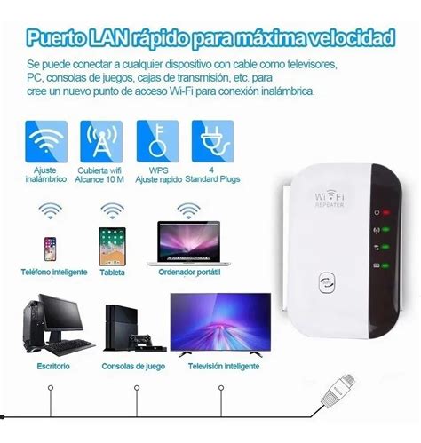 Repetidor Extensor De Señal Wifi De 300 Mbps Coppel