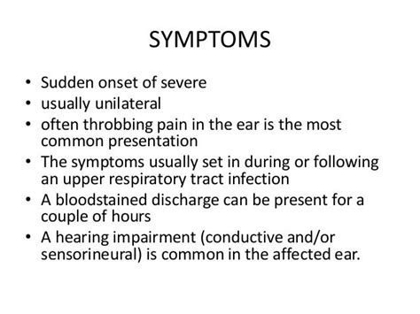 Different Ear Conditions