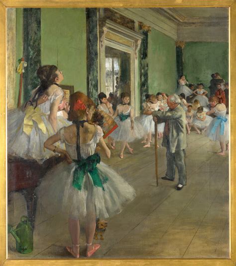 La Classe De Danse Edgar Degas Mus E D Orsay