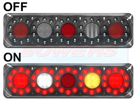 Led Autolamps Arrm Rear Combination Light Lamp With Dynamic