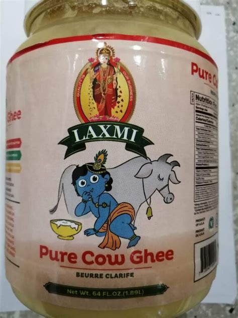 Laxmi Butter Ghee Fl Oz Shresta Indian Grocery