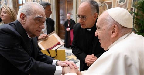 Martin Scorsese se reúne con el Papa Francisco y anuncia una película