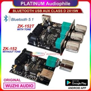 Jual Bluetooth 5 1 Amplifier Class D 2X 15W Hifi Stereo Class D