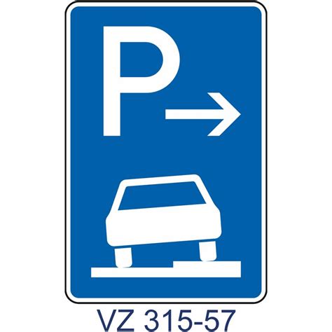 Vz Parken Auf Gehwegen Gem Stvo